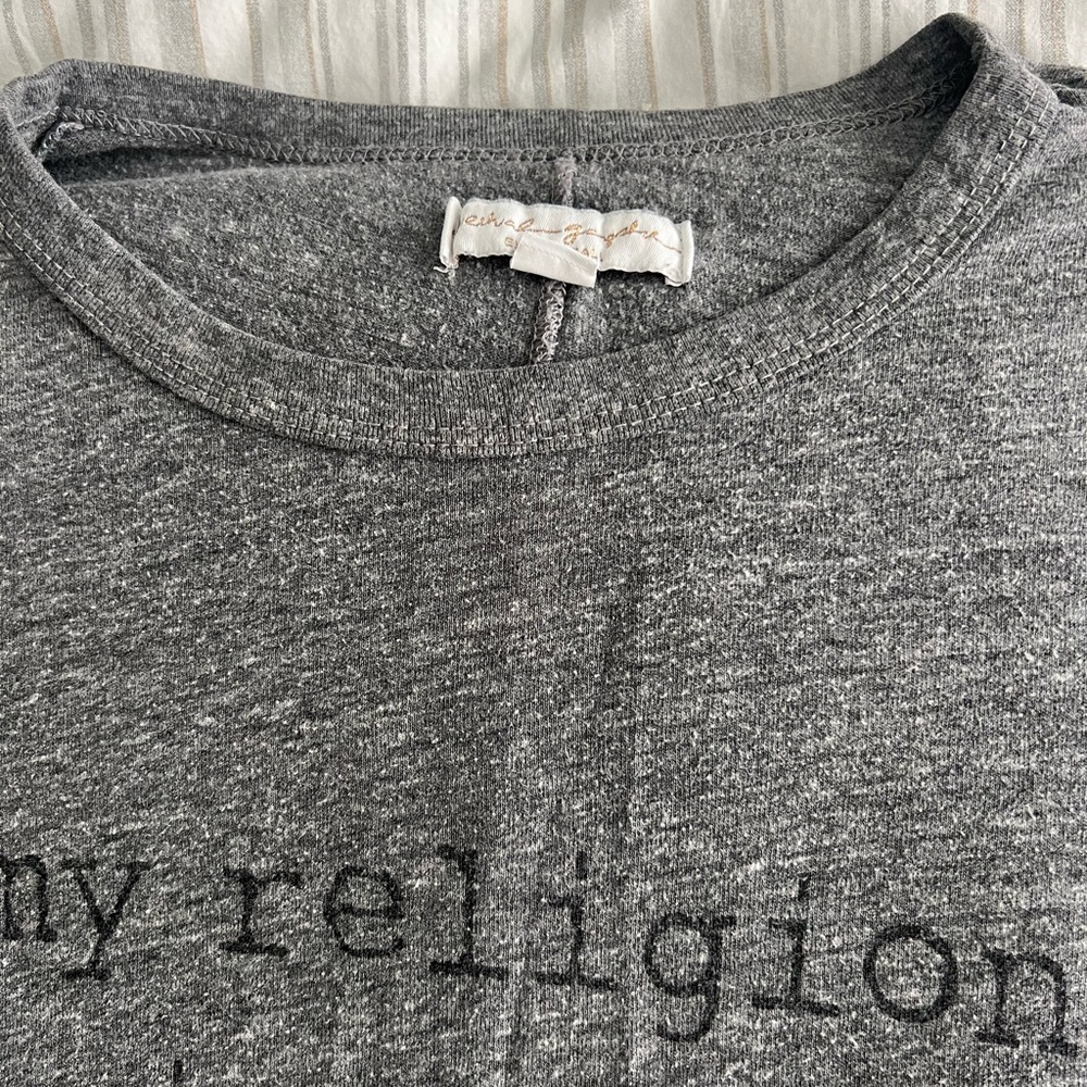 Spiritual Gangster Gray Graphic T-Shirt